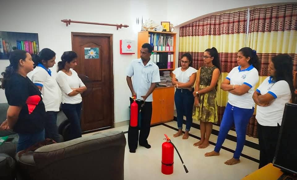 Fire Safety Training for Upulmee Staff 2018